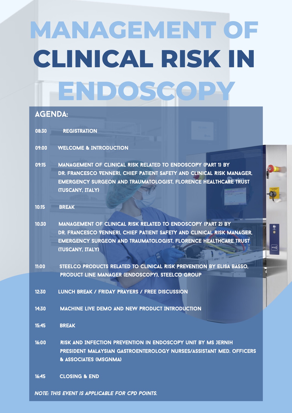 MANAGEMENT OF CLINICAL RISK IN ENDOSCOPY – Lumiere Med Sdn. Bhd.